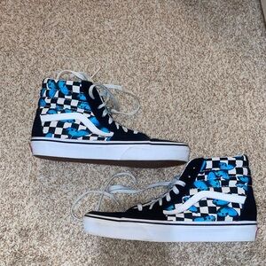 Vans old skool high top
Butterflies sz 8.5